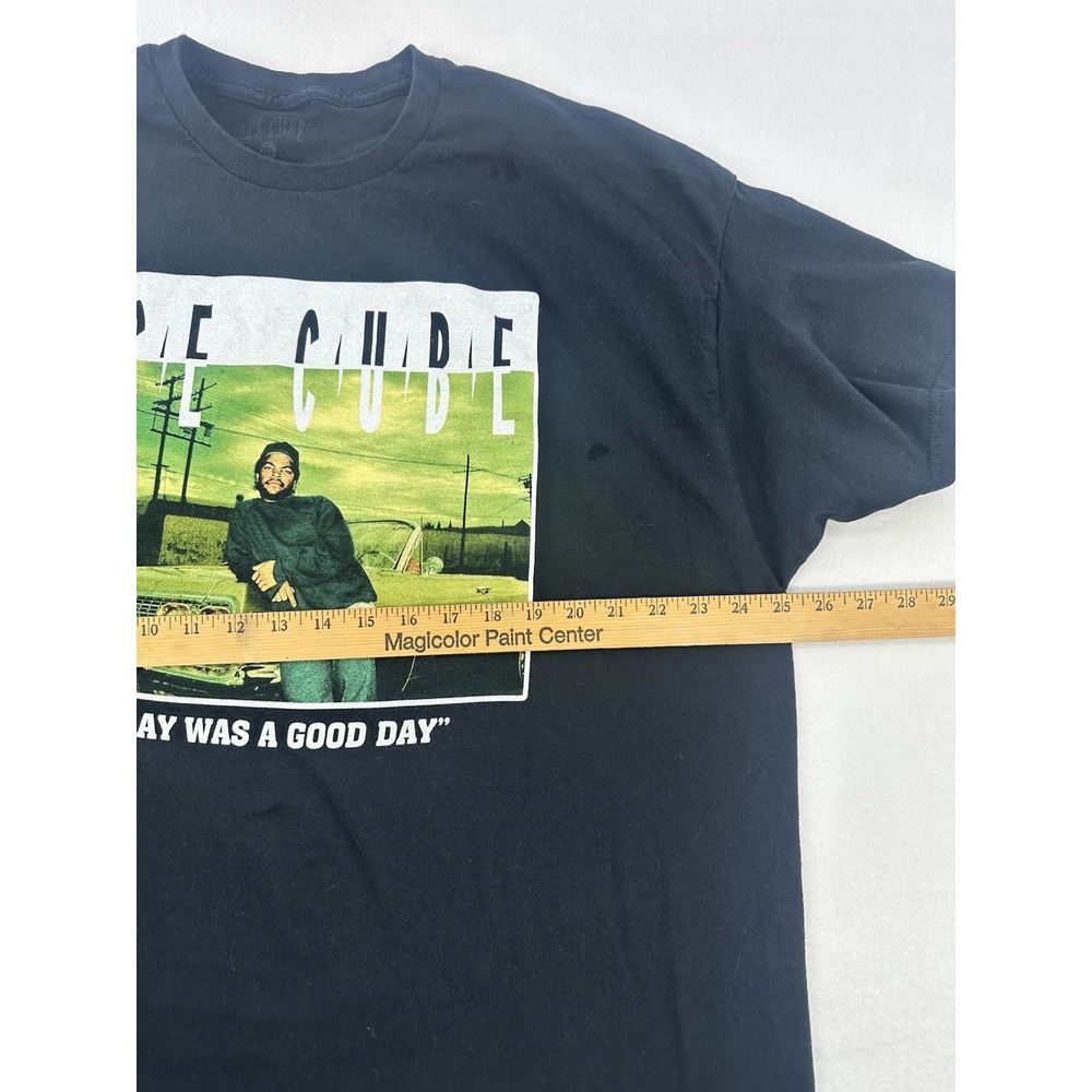 Ice Cube Graphic T Shirt Men's 2XL Black Rap Tee Hip Hop Streetwear - Picture 9 of 11